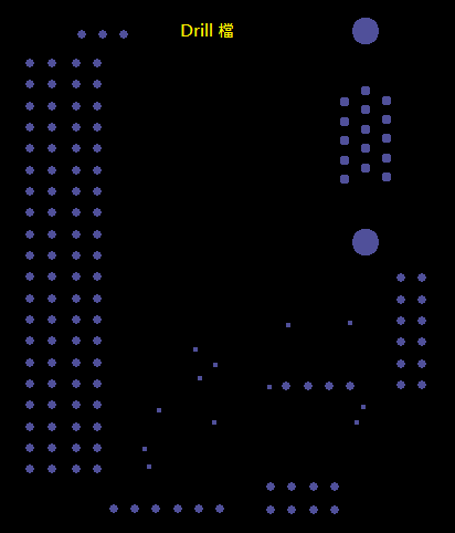 產(chǎn)生Drill File及 Map File 的Gerber 檔案，此會(huì)產(chǎn)生描述此PCB所用到的鉆孔的孔徑尺寸及鉆孔的座標(biāo)資訊。